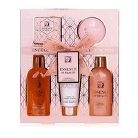 SALSA Koupelový set Essence of Beauty Dárkové balení 5 kusů, poškozený obal