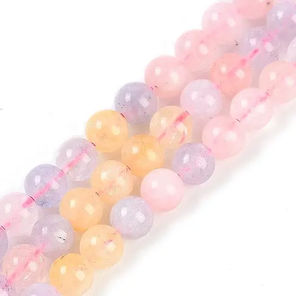 Natural Quartz Crystal Beads Strands