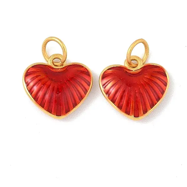 Brass Enamel Pendants