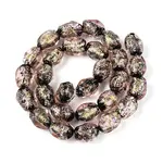 Handmade Foil Lampwork Beads Strands