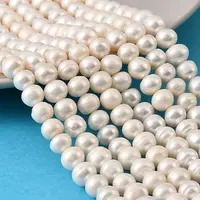 Natural Cultured Freshwater Pearl Beads Strands