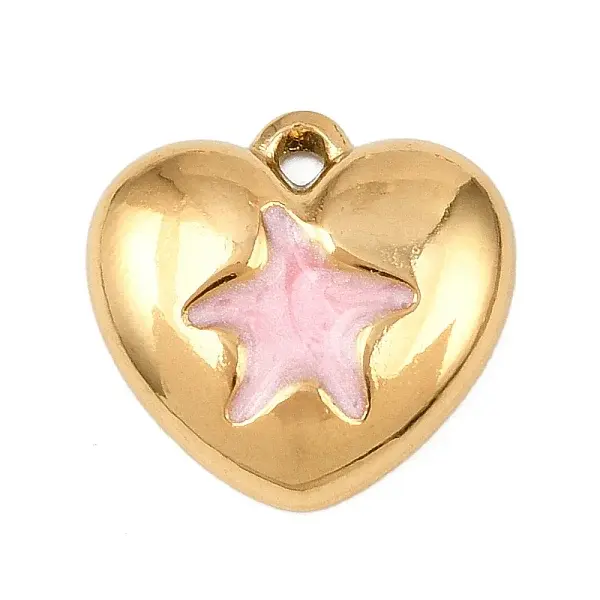 304 Stainless Steel Enamel Pendants