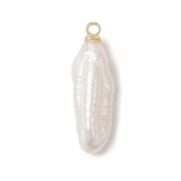 Natural Baroque Pearl Keshi Pearl Pendants