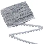 Nylon & Gold Metallic Lace Trim