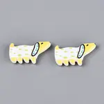 Printed Opaque Resin Beads