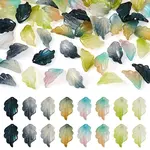 64Pcs 8 Colors Handmade Lampwork Pendants