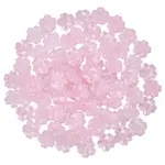 100Pcs Transparent Glass Beads