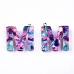 Transparent Epoxy Resin Pendants