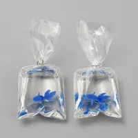 Transparent Resin Big Pendants