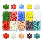 800Pcs 10 Colors Glass Beads