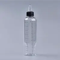 Transparent PET Plastic Empty Bottle