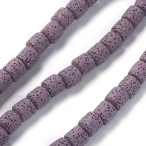 Natural Lava Rock Beads Strands