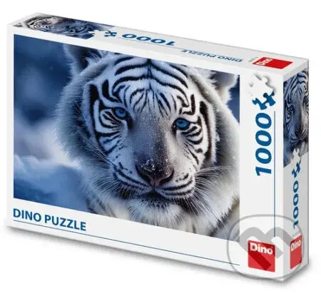 Puzzle Bílý tygr - puzzle z kategorie Zvířata