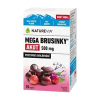 NATUREVIA Mega brusinky Akut 15 kapslí