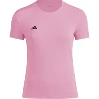 adidas ADIZERO ESSENTIALS TEE Dámské běžecké triko, růžová, velikost