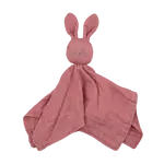 PETITE&MARS Maznáčik bambusový mušelínový Hugo Dusty Rose 0m+