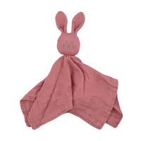 PETITE&MARS Maznáčik bambusový mušelínový Hugo Dusty Rose 0m+