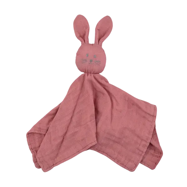 PETITE&MARS Maznáčik bambusový mušelínový Hugo Dusty Rose 0m+