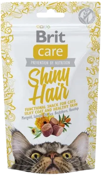 BRIT Care Cat Snack Shiny Hair 50 g