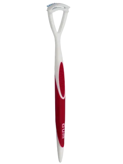 GUM Dual Action Škrabka na jazyk