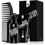 Angry Beards Minimalist Grooming Set sada na vousy