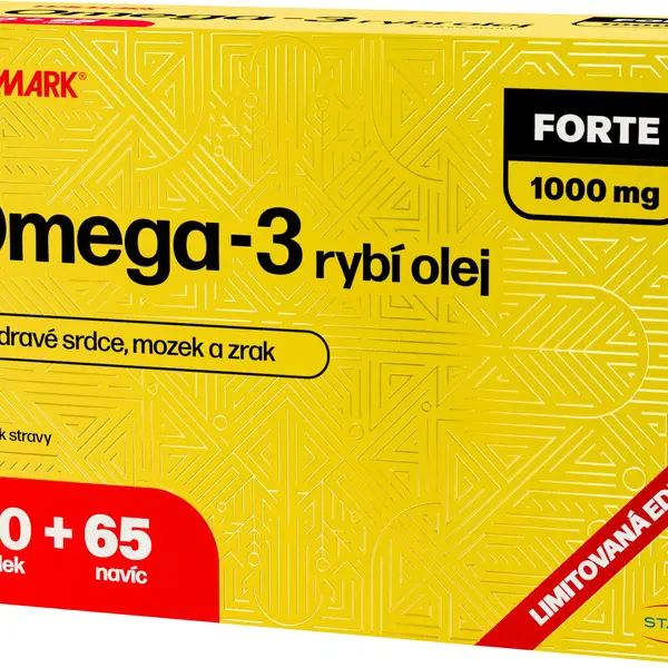 WALMARK Omega 3 Forte 195 měkkých tobolek
