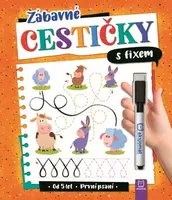 Zábavné cestičky s fixem - První psaní - Anna Podgórska