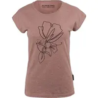 ALPINE PRO PODERA Dámské triko, růžová, velikost
