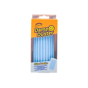 SCRUB DADDY Houbička na utírání prachu Damp Duster modrá