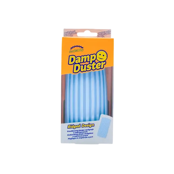 SCRUB DADDY Houbička na utírání prachu Damp Duster modrá