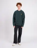 Carhartt WIP American Script Sweat Conifer M