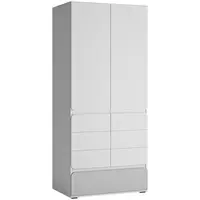 Skriňa 2d1s Flexi Flxs02  Biela Alpin/Billbergia