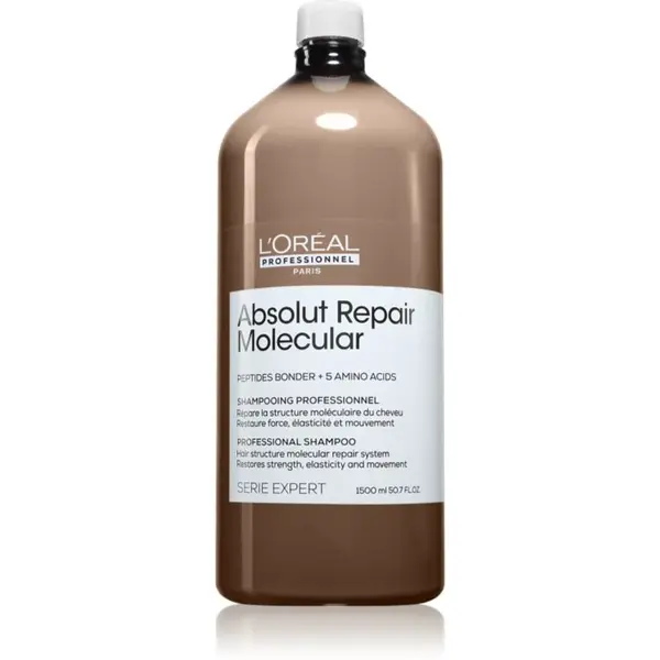 L’Oréal Professionnel Serie Expert Absolut Repair Molecular posilňujúci šampón pre poškodené vlasy 1500 ml