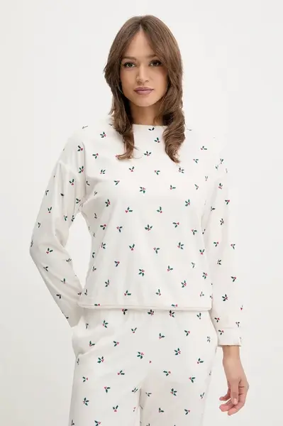 Pyžamové tričko s dlhým rukávom United Colors of Benetton