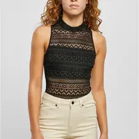 Dámský háčkovaný dres Rolák Body černý