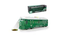 Vlak na zotrvačník s efektmi a projekciou 33cm