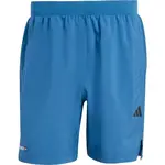 adidas TECH ESSNTIALS WORKOUT 3 STRIPES SHORTS Pánske športové šortky, modrá, veľkosť XXL 7"