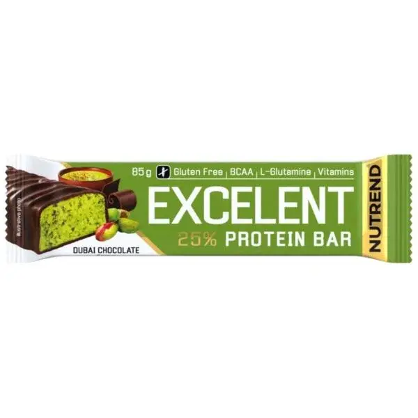 Nutrend EXCELENT PROTEIN BAR 85 G DUBAJSKÁ ČOKOLÁDA Proteínová tyčinka, , veľkosť