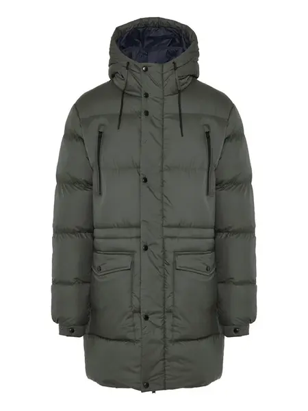 Funky Buddha Zimná bunda  tmavozelená