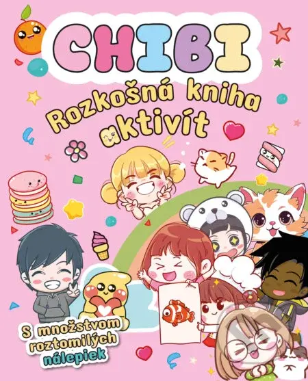 Chibi rozkošná kniha aktivít - kolektív autorov - kniha z kategorie Úkoly pro děti