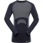 ALPINE PRO AMBOSO Dětské funkční spodní triko, tmavě modrá, velikost