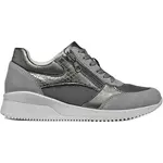 Geox D HALENEY Dámské tenisky, šedá, velikost