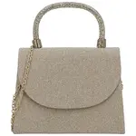 Módní dámská plesová kabelka Michelle Moon Melita, zlatá