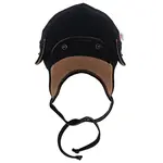 New Baby Jarní kojenecká čepička  Special One černá, vel. 62 (3-6m)