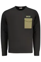 Pánská mikina bez kapuce s kapsou