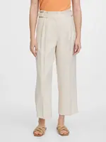 Orsay Béžové dámské široké kalhoty - Dámské