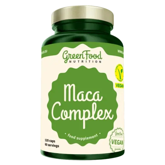 GREENFOOD NUTRITION Maca Complex 120 kapsúl