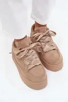 Dámské sněhule z eko-semiše