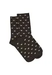 Dámské ponožky s potiskem srdíček