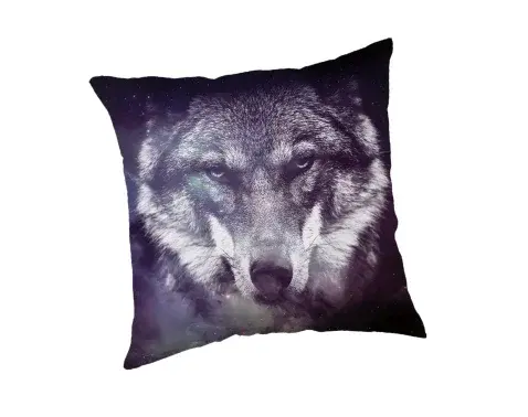 Povlak na polštář Blue Wolf, 45x45 cm